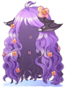 Ilustración de Costume Nydhoggur Wig