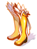 Ilustración de Golden Rod Shoes