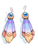 Ilustración de Shaman Earrings