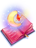 Ilustración de Adulter Fides Moon Book
