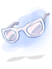 Ilustración de Costume Invisible Sunglasses