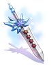 Ilustración de Glacier Two-Handed Sword
