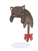 Ilustración de Drooping Cat