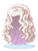 Ilustración de Costume Wave Perm (White)