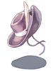 Ilustración de Purple Cowboy Hat