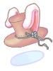 Ilustración de Bunny Top Hat