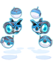 Ilustración de Costume Robotic Watcher