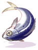Ilustración de Fish With Blue Back