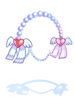 Ilustración de Heart Wing Hairband