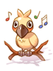 Ilustración de Singing Bird