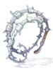 Ilustración de Barbed Wire Whip