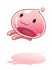 Ilustración de Pink Poring Hairpin