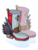 Ilustración de Black Wing Boots