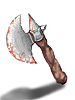 Ilustración de Bloody Axe