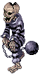 Sprite de Skeleton Prisoner