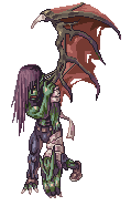 Sprite de Mutant Dragonoid