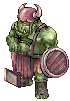 Sprite de Orc Warrior
