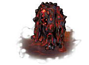 Sprite de Rigid Lava Golem