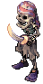 Sprite de Pirate Skeleton