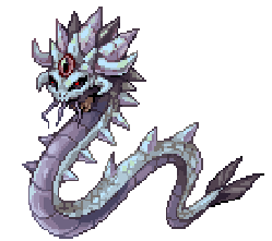 Sprite de Blue Faceworm Queen