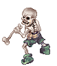 Sprite de Weak Skeleton