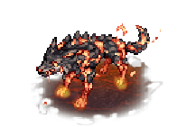 Sprite de Burning Fang